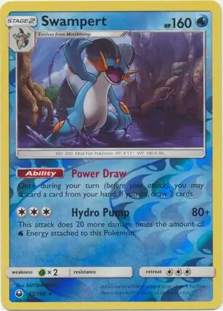 Celestial Storm Swampert #35/168 reverse holo